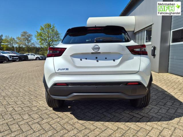 Nissan Juke 1.0 DIG-T 114PS N-Connecta Teil-Leder Klimaautomatik PDC v+h R&uuml;ckf.Kamera Bluetooth Touchscreen Apple CarPlay Android Auto 17"LM 