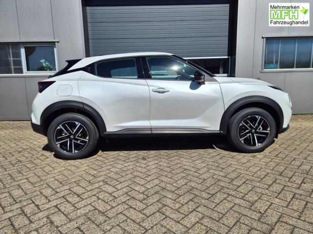 Nissan Juke 1.0 DIG-T 114PS N-Connecta Teil-Leder Klimaautomatik PDC v+h R&uuml;ckf.Kamera Bluetooth Touchscreen Apple CarPlay Android Auto 17"LM 