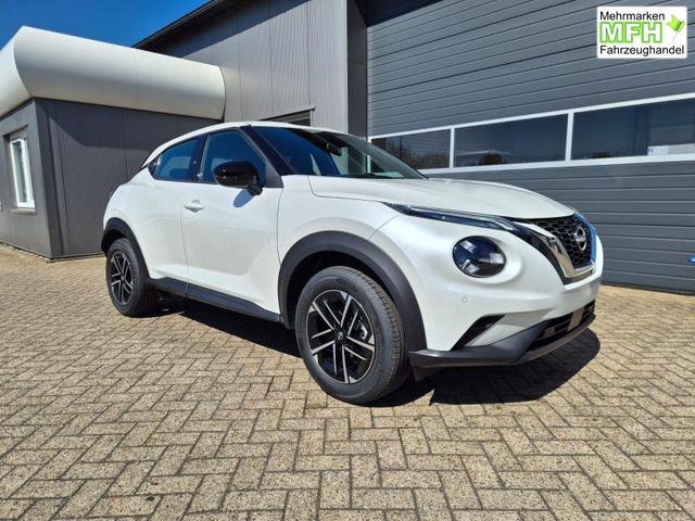 Nissan Juke 1.0 DIG-T 114PS N-Connecta Teil-Leder Klimaautomatik PDC v+h R&uuml;ckf.Kamera Bluetooth Touchscreen Apple CarPlay Android Auto 17"LM 