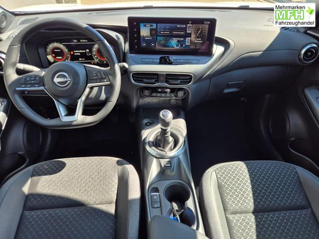 Nissan Juke 1.0 DIG-T 114PS N-Connecta Teil-Leder Klimaautomatik PDC v+h R&uuml;ckf.Kamera Bluetooth Touchscreen Apple CarPlay Android Auto 17"LM 