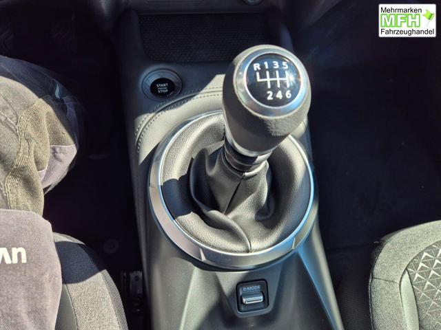 Nissan Juke 1.0 DIG-T 114PS N-Connecta Teil-Leder Klimaautomatik PDC v+h R&uuml;ckf.Kamera Bluetooth Touchscreen Apple CarPlay Android Auto 17"LM 