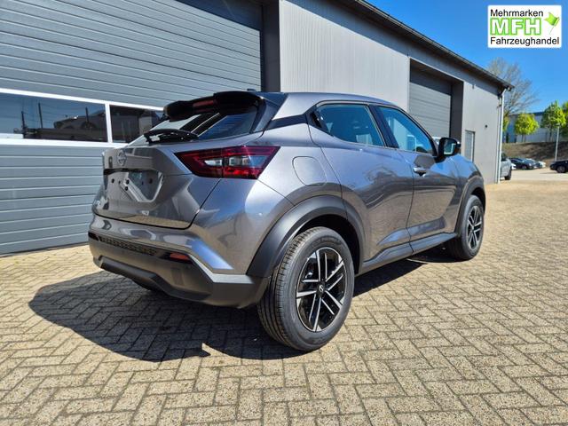 Nissan Juke 1.0 DIG-T 114PS N-Connecta Teil-Leder Klimaautomatik PDC v+h R&uuml;ckf.Kamera Bluetooth Touchscreen Apple CarPlay Android Auto 17"LM 