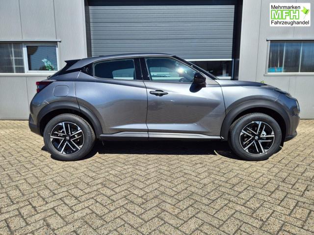 Nissan Juke 1.0 DIG-T 114PS N-Connecta Teil-Leder Klimaautomatik PDC v+h R&uuml;ckf.Kamera Bluetooth Touchscreen Apple CarPlay Android Auto 17"LM 