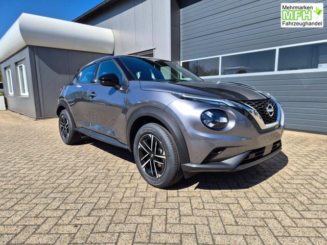 Nissan Juke 1.0 DIG-T 114PS N-Connecta Teil-Leder Klimaautomatik PDC v+h R&uuml;ckf.Kamera Bluetooth Touchscreen Apple CarPlay Android Auto 17"LM 