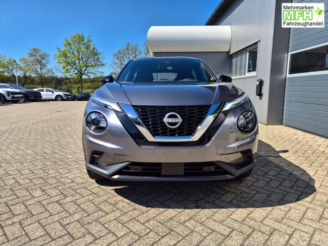 Nissan Juke 1.0 DIG-T 114PS N-Connecta Teil-Leder Klimaautomatik PDC v+h R&uuml;ckf.Kamera Bluetooth Touchscreen Apple CarPlay Android Auto 17"LM 