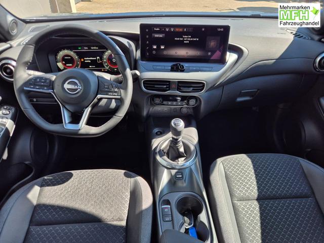 Nissan Juke 1.0 DIG-T 114PS N-Connecta Teil-Leder Klimaautomatik PDC v+h R&uuml;ckf.Kamera Bluetooth Touchscreen Apple CarPlay Android Auto 17"LM 
