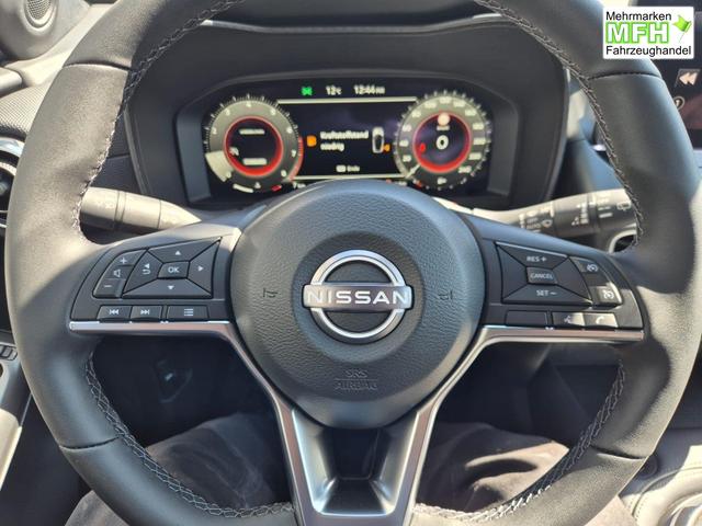 Nissan Juke 1.0 DIG-T 114PS N-Connecta Teil-Leder Klimaautomatik PDC v+h R&uuml;ckf.Kamera Bluetooth Touchscreen Apple CarPlay Android Auto 17"LM 