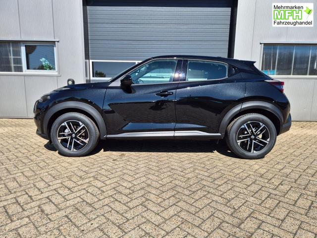 Nissan Juke 1.0 DIG-T 114PS N-Connecta Teil-Leder Klimaautomatik PDC v+h R&uuml;ckf.Kamera Bluetooth Touchscreen Apple CarPlay Android Auto 17"LM 