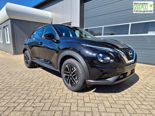 Nissan Juke 1.0 DIG-T 114PS N-Connecta Teil-Leder Klimaautomatik PDC v+h R&uuml;ckf.Kamera Bluetooth Touchscreen Apple CarPlay Android Auto 17"LM 