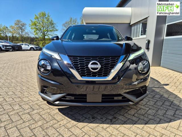 Nissan Juke 1.0 DIG-T 114PS N-Connecta Teil-Leder Klimaautomatik PDC v+h R&uuml;ckf.Kamera Bluetooth Touchscreen Apple CarPlay Android Auto 17"LM 