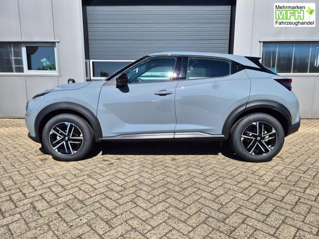 Nissan Juke 1.0 DIG-T 114PS N-Connecta Teil-Leder Klimaautomatik PDC v+h R&uuml;ckf.Kamera Bluetooth Touchscreen Apple CarPlay Android Auto 17"LM 