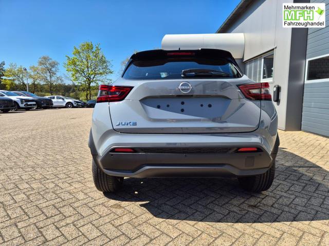 Nissan Juke 1.0 DIG-T 114PS N-Connecta Teil-Leder Klimaautomatik PDC v+h R&uuml;ckf.Kamera Bluetooth Touchscreen Apple CarPlay Android Auto 17"LM 
