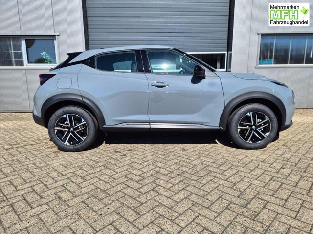 Nissan Juke 1.0 DIG-T 114PS N-Connecta Teil-Leder Klimaautomatik PDC v+h R&uuml;ckf.Kamera Bluetooth Touchscreen Apple CarPlay Android Auto 17"LM 