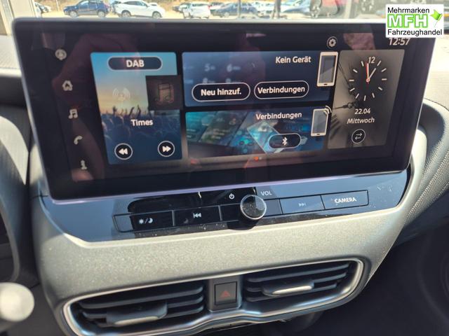 Nissan Juke 1.0 DIG-T 114PS N-Connecta Teil-Leder Klimaautomatik PDC v+h R&uuml;ckf.Kamera Bluetooth Touchscreen Apple CarPlay Android Auto 17"LM 