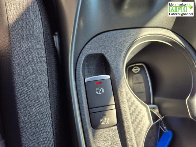 Nissan Juke 1.0 DIG-T 114PS N-Connecta Teil-Leder Klimaautomatik PDC v+h R&uuml;ckf.Kamera Bluetooth Touchscreen Apple CarPlay Android Auto 17"LM 