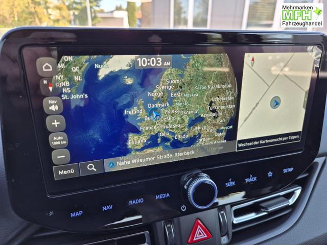 Hyundai i30 Kombi 1.5 T-GDI 150PS Automatik Trend Sitzheizung Lenkradheizung Klimaautomatik PDC v+h R&uuml;ckf.Kamera Navi Apple CarPlay + Android Auto 16"LM 