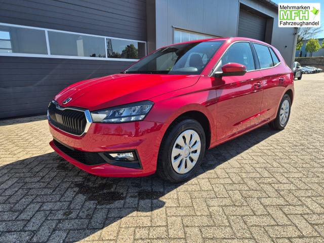 Skoda Fabia 1.0 TSI 95PS Selection 5-t&uuml;rig R&uuml;ckf.Kamera Parksensoren Sitzheizung Multifunktionslenkrad Klima Skoda-Radio Bluetooth Touchscreen Tempomat Nebelsch. Apple CarPlay + Android Auto 