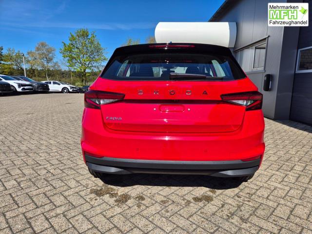 Skoda Fabia 1.0 TSI 95PS Selection 5-t&uuml;rig R&uuml;ckf.Kamera Parksensoren Sitzheizung Multifunktionslenkrad Klima Skoda-Radio Bluetooth Touchscreen Tempomat Nebelsch. Apple CarPlay + Android Auto 