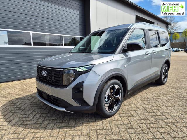 Ford Tourneo Courier 1.0 EcoBoost 125PS Active Teil-Leder Sitzheizung Lenkradheizung Klimaautomatik PDC v+h R&uuml;ckf.-Kamera ACC TWA Frontscheibe beheizb. Ford-Navi SYNC4 Apple CarPlay + Android Auto 