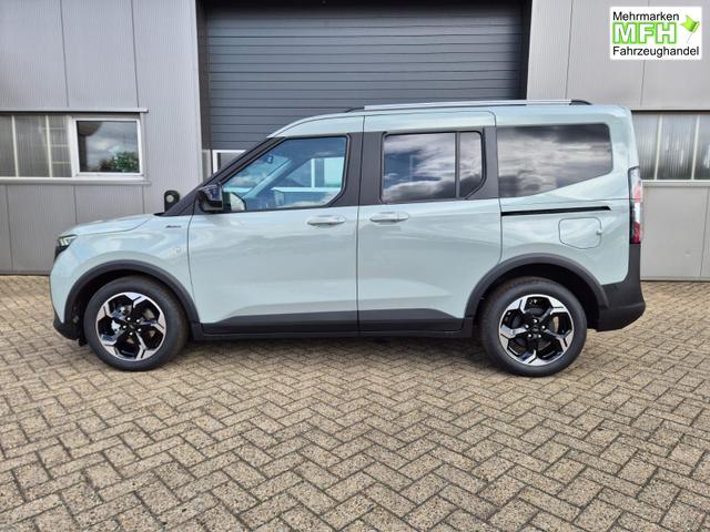 Ford Tourneo Courier 1.0 EcoBoost 125PS Active Teil-Leder Sitzheizung Lenkradheizung Klimaautomatik PDC v+h R&uuml;ckf.-Kamera ACC TWA Frontscheibe beheizb. Ford-Navi SYNC4 Apple CarPlay + Android Auto 