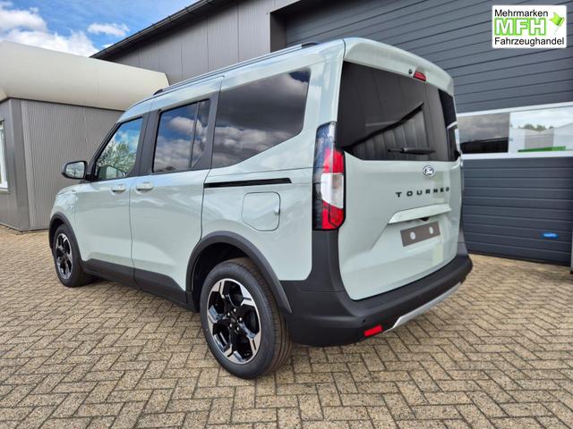 Ford Tourneo Courier 1.0 EcoBoost 125PS Active Teil-Leder Sitzheizung Lenkradheizung Klimaautomatik PDC v+h R&uuml;ckf.-Kamera ACC TWA Frontscheibe beheizb. Ford-Navi SYNC4 Apple CarPlay + Android Auto 