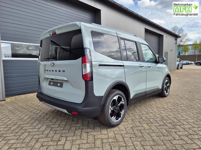Ford Tourneo Courier 1.0 EcoBoost 125PS Active Teil-Leder Sitzheizung Lenkradheizung Klimaautomatik PDC v+h R&uuml;ckf.-Kamera ACC TWA Frontscheibe beheizb. Ford-Navi SYNC4 Apple CarPlay + Android Auto 