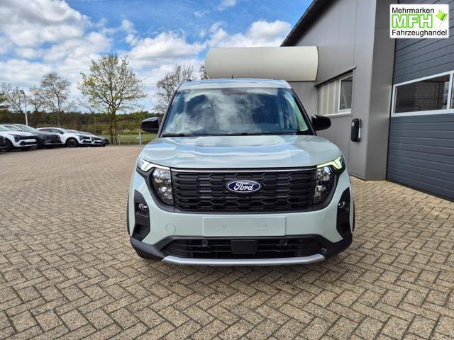 Ford Tourneo Courier 1.0 EcoBoost 125PS Active Teil-Leder Sitzheizung Lenkradheizung Klimaautomatik PDC v+h R&uuml;ckf.-Kamera ACC TWA Frontscheibe beheizb. Ford-Navi SYNC4 Apple CarPlay + Android Auto 