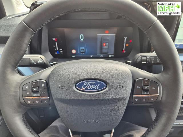 Ford Tourneo Courier 1.0 EcoBoost 125PS Active Teil-Leder Sitzheizung Lenkradheizung Klimaautomatik PDC v+h R&uuml;ckf.-Kamera ACC TWA Frontscheibe beheizb. Ford-Navi SYNC4 Apple CarPlay + Android Auto 