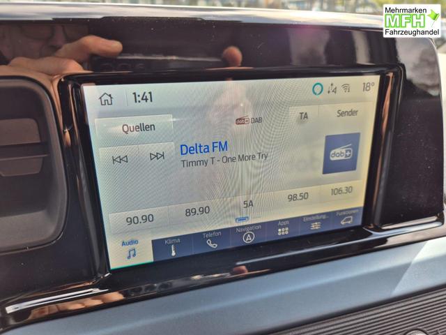 Ford Tourneo Courier 1.0 EcoBoost 125PS Active Teil-Leder Sitzheizung Lenkradheizung Klimaautomatik PDC v+h R&uuml;ckf.-Kamera ACC TWA Frontscheibe beheizb. Ford-Navi SYNC4 Apple CarPlay + Android Auto 