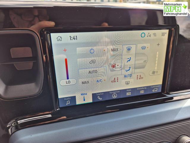 Ford Tourneo Courier 1.0 EcoBoost 125PS Active Teil-Leder Sitzheizung Lenkradheizung Klimaautomatik PDC v+h R&uuml;ckf.-Kamera ACC TWA Frontscheibe beheizb. Ford-Navi SYNC4 Apple CarPlay + Android Auto 