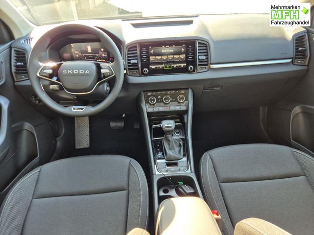 Skoda Karoq 1.5 TSI 150PS DSG Selection AHK Klimaautomatik Sitzheizung Lenkradheizung ACC PDC v+h R&uuml;ckf.Kamera abg.Scheiben Apple CarPlay Android Auto 17"LM 