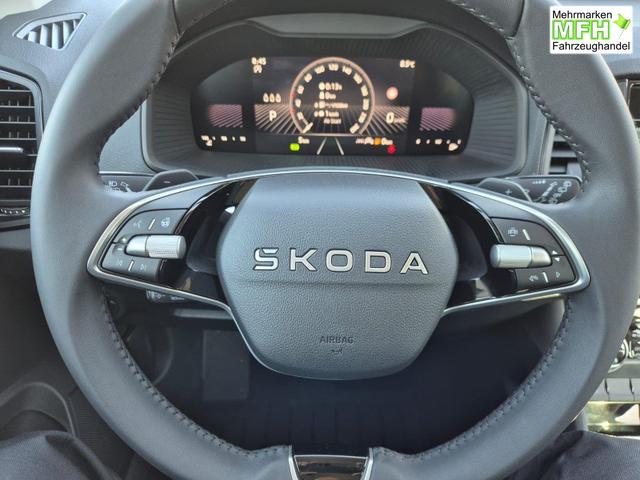 Skoda Karoq 1.5 TSI 150PS DSG Selection AHK Klimaautomatik Sitzheizung Lenkradheizung ACC PDC v+h R&uuml;ckf.Kamera abg.Scheiben Apple CarPlay Android Auto 17"LM 