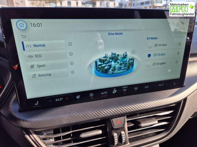 Ford Kuga ST-Line X 243PS PHEV Automatik Matrix-LED schwenkb. AHK elektr. PanoDach Sitzheizung v+h Lenkradheizung Frontscheibe beheizb. Navi SYNC4 Apple CarPlay Android Auto Touchscreen PDC 4xKamera 2xKeyless B+O Sound 19"LM vollelektr. Reichweite 65KM 