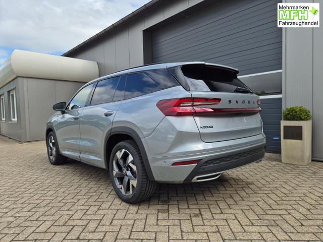 Skoda Kodiaq Sportline 1.5 TSI 204PS PHEV DSG schwenkb. AHK elektr. PanoDach HUD Alcantara PDC v+h 360&deg;Kamera CANTON Sound Klimaautomatik Sitzheizung Lenkradheizung Navi Apple CarPlay Android Auto 2xKeyless 19"LM vollelektr. Reichweite 116KM 