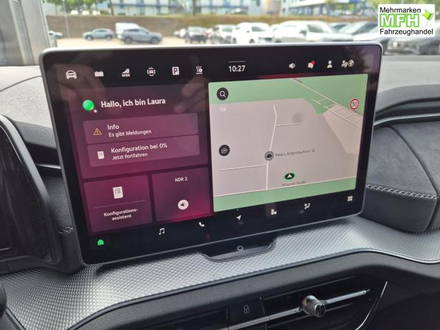 Skoda Kodiaq Sportline 1.5 TSI 204PS PHEV DSG schwenkb. AHK elektr. PanoDach HUD Alcantara PDC v+h 360&deg;Kamera CANTON Sound Klimaautomatik Sitzheizung Lenkradheizung Navi Apple CarPlay Android Auto 2xKeyless 19"LM vollelektr. Reichweite 116KM 
