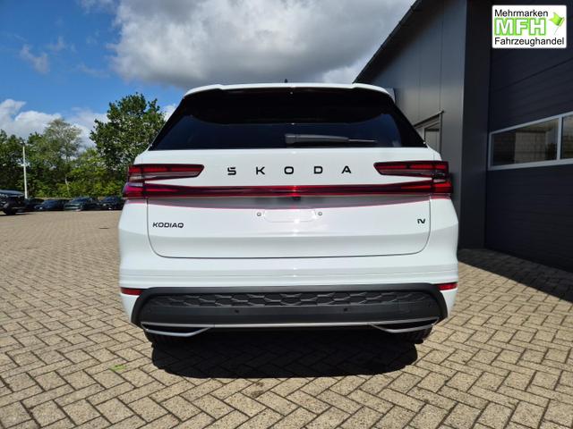 Skoda Kodiaq Sportline 1.5 TSI 204PS PHEV DSG schwenkb. AHK elektr. PanoDach HUD Alcantara PDC v+h 360&deg;Kamera CANTON Sound Klimaautomatik Sitzheizung Lenkradheizung Navi Apple CarPlay Android Auto 2xKeyless 19"LM vollelektr. Reichweite 116KM 