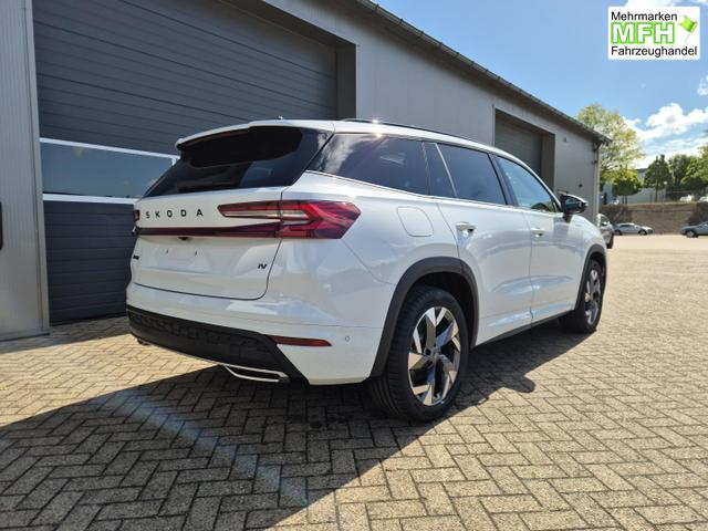 Skoda Kodiaq Sportline 1.5 TSI 204PS PHEV DSG schwenkb. AHK elektr. PanoDach HUD Alcantara PDC v+h 360&deg;Kamera CANTON Sound Klimaautomatik Sitzheizung Lenkradheizung Navi Apple CarPlay Android Auto 2xKeyless 19"LM vollelektr. Reichweite 116KM 