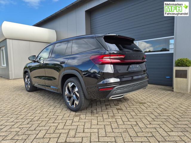 Skoda Kodiaq Sportline 1.5 TSI 204PS PHEV DSG schwenkb. AHK elektr. PanoDach HUD Alcantara PDC v+h 360&deg;Kamera CANTON Sound Klimaautomatik Sitzheizung Lenkradheizung Navi Apple CarPlay Android Auto 2xKeyless 19"LM vollelektr. Reichweite 116KM 