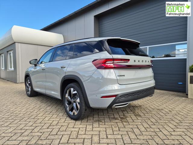 Skoda Kodiaq Sportline 1.5 TSI 204PS PHEV DSG schwenkb. AHK elektr. PanoDach HUD Alcantara PDC v+h 360&deg;Kamera CANTON Sound Klimaautomatik Sitzheizung Lenkradheizung Navi Apple CarPlay Android Auto 2xKeyless 19"LM vollelektr. Reichweite 116KM 