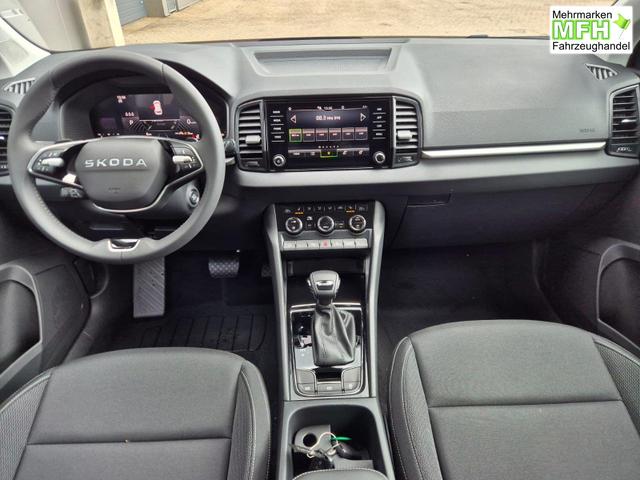 Skoda Karoq 1.5 TSI 150PS DSG Selection AHK Klimaautomatik Sitzheizung Lenkradheizung ACC PDC v+h R&uuml;ckf.Kamera abg.Scheiben Apple CarPlay Android Auto 17"LM 