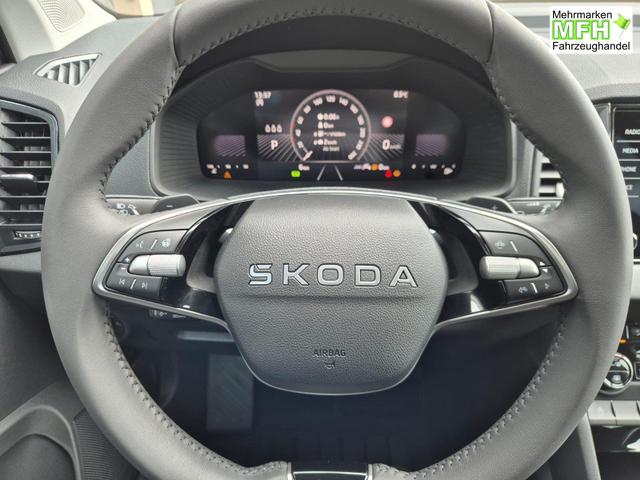Skoda Karoq 1.5 TSI 150PS DSG Selection AHK Klimaautomatik Sitzheizung Lenkradheizung ACC PDC v+h R&uuml;ckf.Kamera abg.Scheiben Apple CarPlay Android Auto 17"LM 
