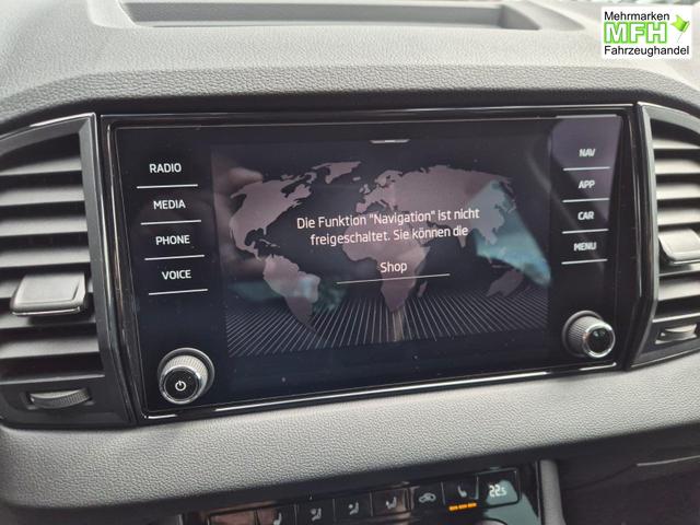 Skoda Karoq 1.5 TSI 150PS DSG Selection AHK Klimaautomatik Sitzheizung Lenkradheizung ACC PDC v+h R&uuml;ckf.Kamera abg.Scheiben Apple CarPlay Android Auto 17"LM 