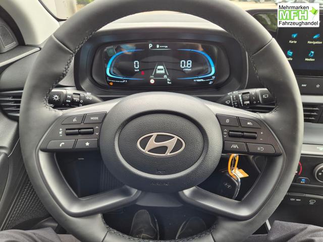 Hyundai i20 1.0 T-GDI 90PS Automatik 5-T&uuml;rer Sitzheizung Lenkradheizung R&uuml;ckf.Kamera PDC Klima Apple CarPlay Android Auto Tempomat Touchscreen 