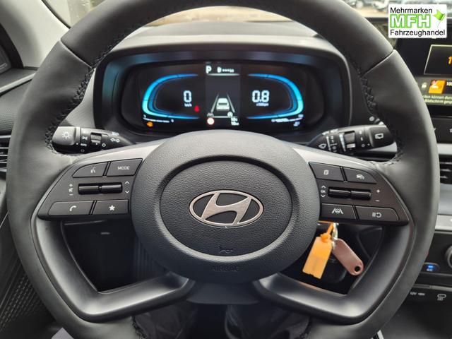 Hyundai i20 1.0 T-GDI 90PS Automatik 5-T&uuml;rer Sitzheizung Lenkradheizung R&uuml;ckf.Kamera PDC Klima Apple CarPlay Android Auto Tempomat Touchscreen 