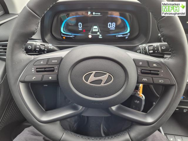 Hyundai i20 1.0 T-GDI 90PS Automatik 5-T&uuml;rer Sitzheizung Lenkradheizung R&uuml;ckf.Kamera PDC Klima Apple CarPlay Android Auto Tempomat Touchscreen 