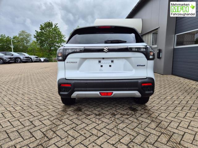 Suzuki S-Cross Comfort+ 110PS MHEV 4x4 ALLGRIP 1.4 Boosterjet Teilleder Navi Klimaautomatik Sitzheizung ACC PDC v+h 4x Kamera Suzuki-Radio Apple CarPlay Android Auto Touchscreen 2xKeyless 17-LM 