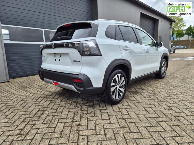 Suzuki S-Cross Comfort+ 110PS MHEV 4x4 ALLGRIP 1.4 Boosterjet Teilleder Navi Klimaautomatik Sitzheizung ACC PDC v+h 4x Kamera Suzuki-Radio Apple CarPlay Android Auto Touchscreen 2xKeyless 17-LM 