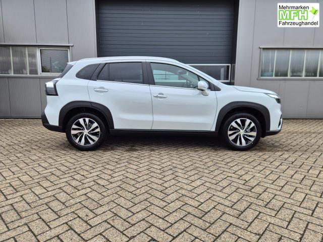 Suzuki S-Cross Comfort+ 110PS MHEV 4x4 ALLGRIP 1.4 Boosterjet Teilleder Navi Klimaautomatik Sitzheizung ACC PDC v+h 4x Kamera Suzuki-Radio Apple CarPlay Android Auto Touchscreen 2xKeyless 17-LM 