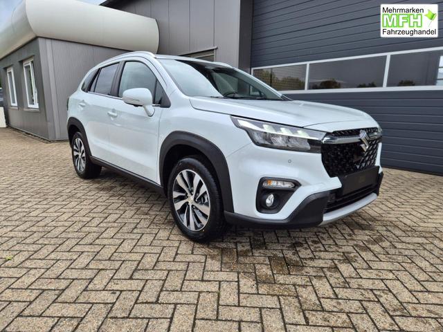 Suzuki S-Cross Comfort+ 110PS MHEV 4x4 ALLGRIP 1.4 Boosterjet Teilleder Navi Klimaautomatik Sitzheizung ACC PDC v+h 4x Kamera Suzuki-Radio Apple CarPlay Android Auto Touchscreen 2xKeyless 17-LM 