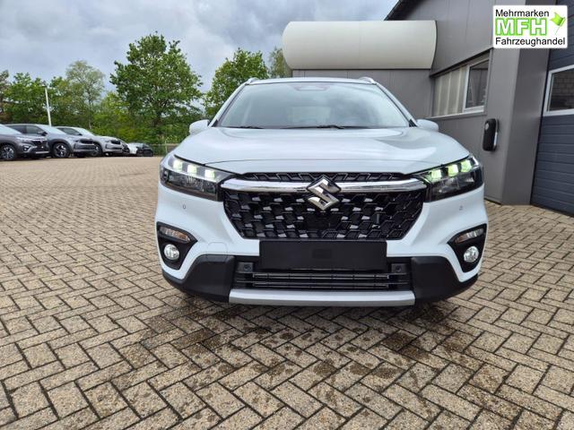Suzuki S-Cross Comfort+ 110PS MHEV 4x4 ALLGRIP 1.4 Boosterjet Teilleder Navi Klimaautomatik Sitzheizung ACC PDC v+h 4x Kamera Suzuki-Radio Apple CarPlay Android Auto Touchscreen 2xKeyless 17-LM 